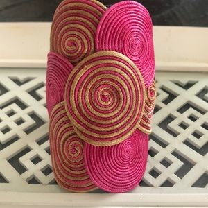 Elegant luxury silk bracelet for women.